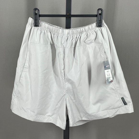 NEW Reebok Shorts Womens Large gray gym athletic sports vintage y2k - Picture 1 of 9